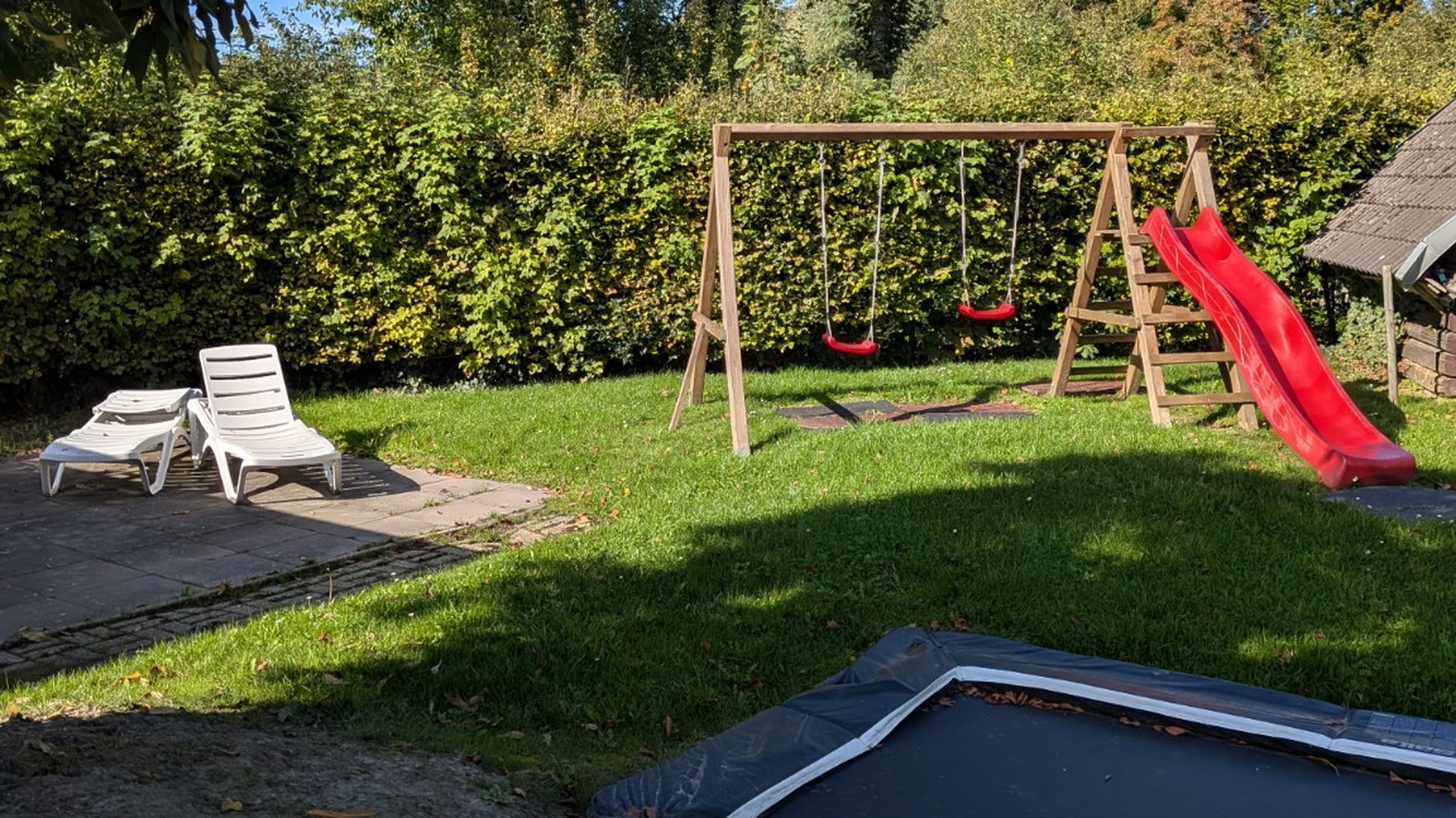 Spielplatz der Ferienanlage